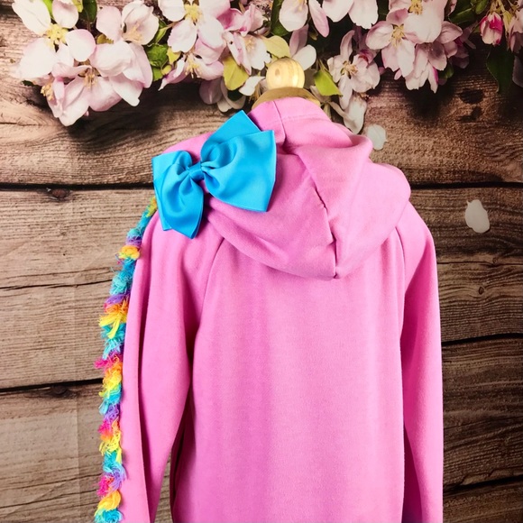 SOLD 🛍️ Nickelodeon JoJo Unicorn Hooded Jacket - Picture 7 of 11